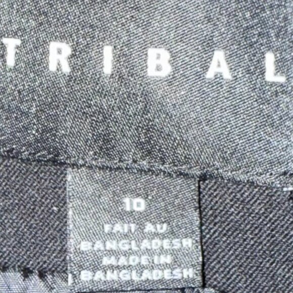 Tribal Suit Jacket Blazer double breasted black one button front embellishment - Picture 11 of 12